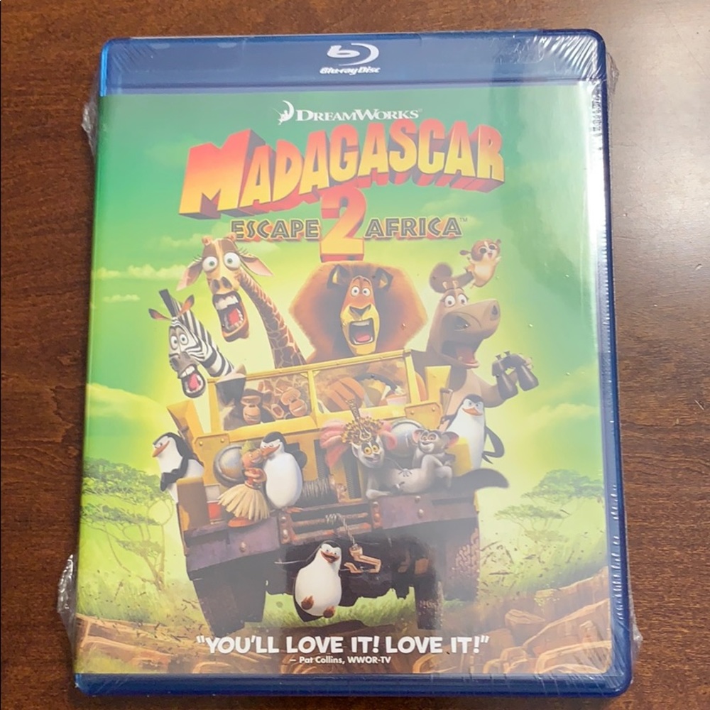 New Madagascar 2 Escape to Africa Blu-ray